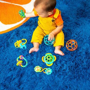 Bright Starts Çıngırak ve Diş Kaşıyıcı 7 Parça Oyuncak Hediye Seti - Bright Starts (1)