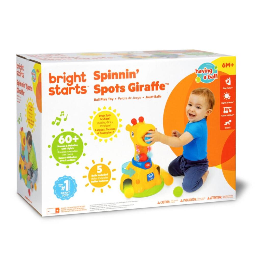 Bright Starts Döndür & Fırlat Oyun Arkadaşım Sevimli Zürafa - 6