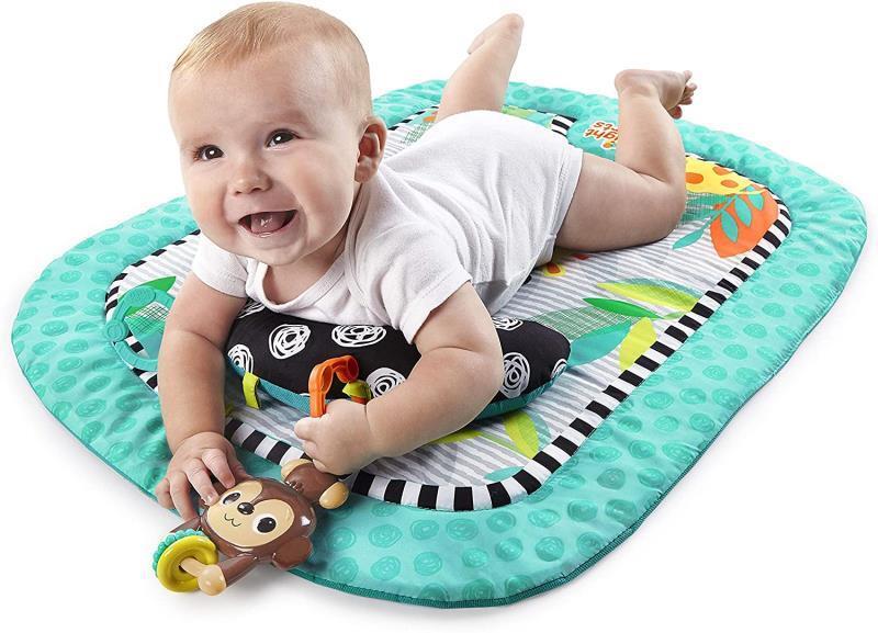 Bright Starts Giggle Safari Oyun Halısı Erkek Bebek - 5