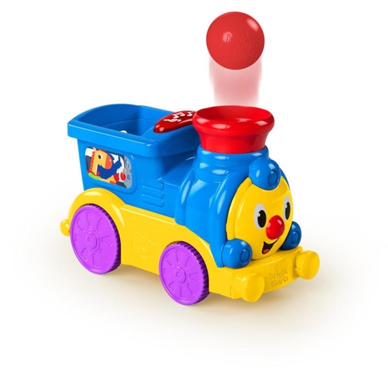 Bright Starts Hab Roll & Pop Train - Top Fırlatan Tren - 1