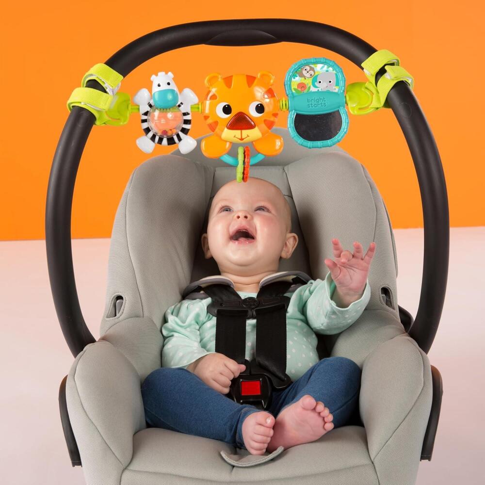 Bright Starts Müzikli Bebek Arabası ve Ana Kucağı Oyuncaklı Ön Bar - 5