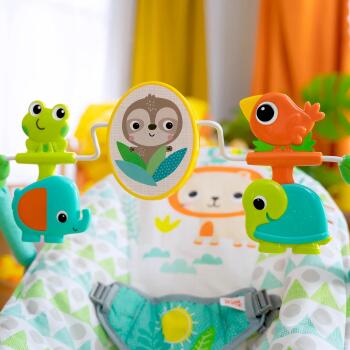 Bright Starts Spinnin Safari Titreşimli Ana Kucağı - Bright Starts (1)