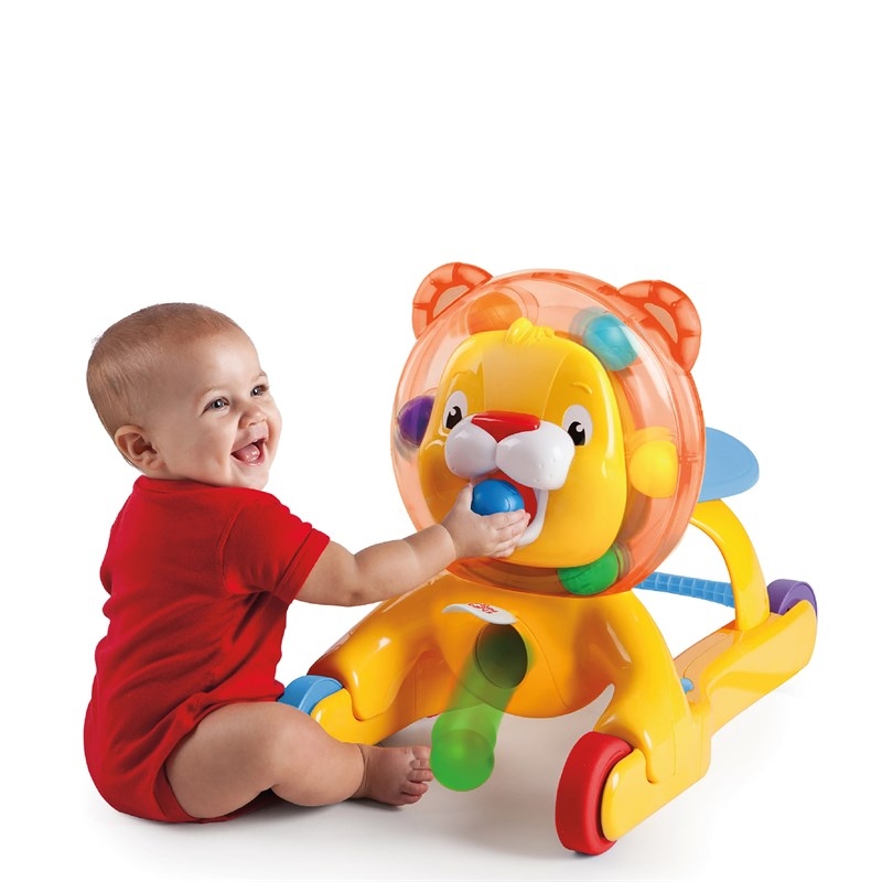 Bright Starts Step & Ride Lion 3'in1 Yürüme Arkadaşı Top Fırlatan Aslancık - 3