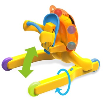 Bright Starts Step & Ride Lion 3'in1 Yürüme Arkadaşı Top Fırlatan Aslancık - 4