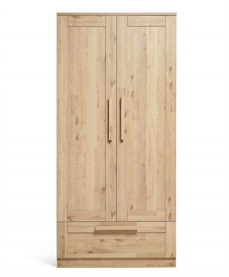 Mamas Papas Atlas Wardrobe Pale Oak - 2