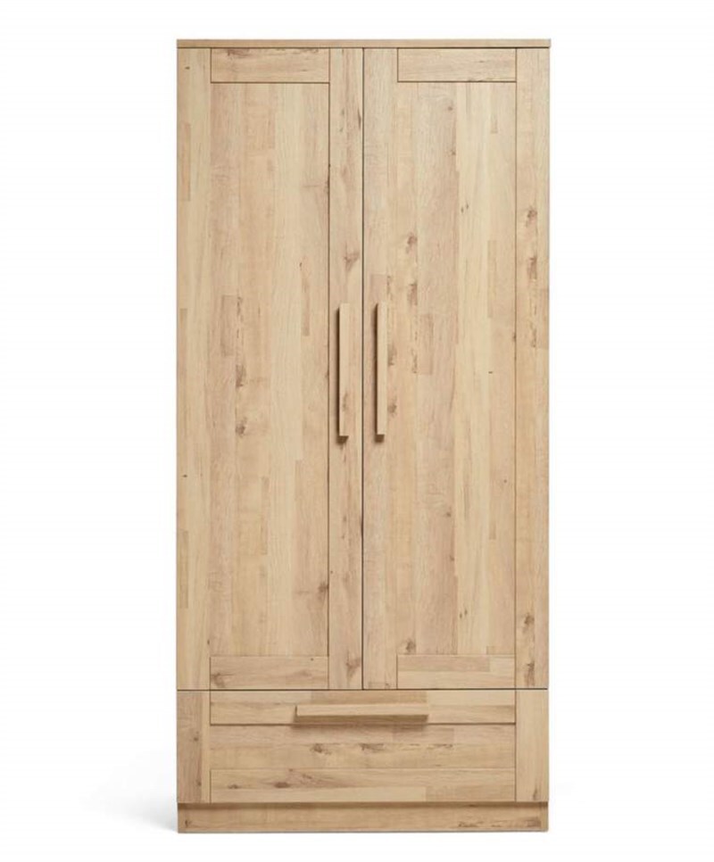 Mamas Papas Atlas Wardrobe Pale Oak - 2