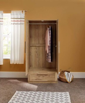 Mamas Papas Atlas Wardrobe Pale Oak - 7