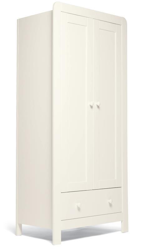 Mamas & Papas Dover Wardrobe White - 1