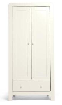 Mamas & Papas Dover Wardrobe White - Mamas & Papas (1)