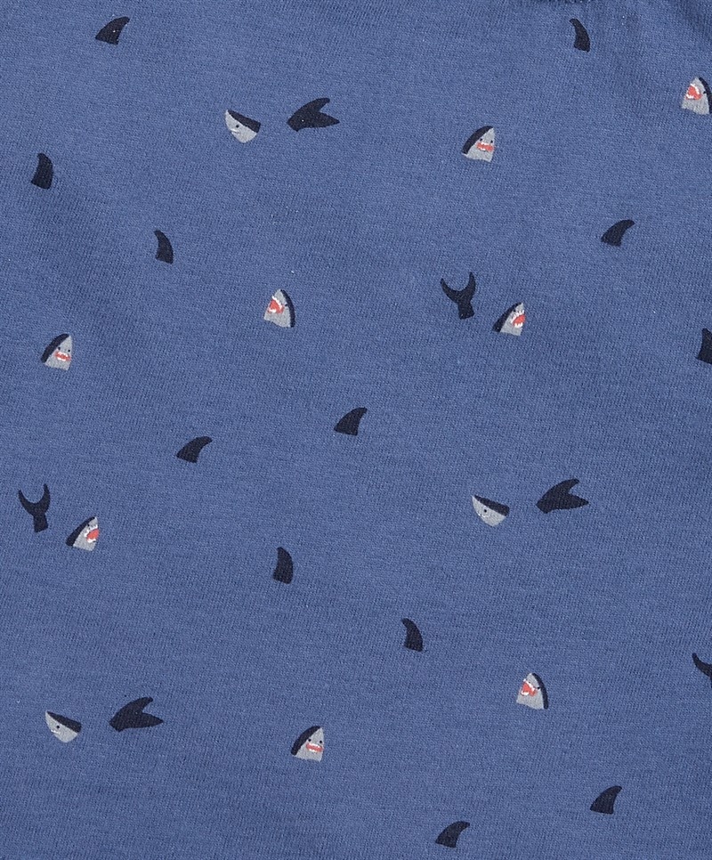 Mamas Papas Shark Prınt Tee - 1