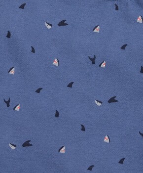 Mamas Papas Shark Prınt Tee - Mamas & Papas