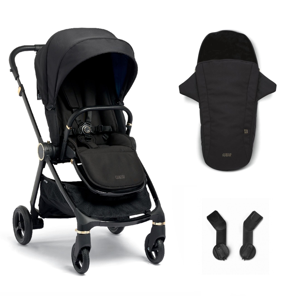 Mamas Papas Strada Bebek Arabası Black Diamond - 1