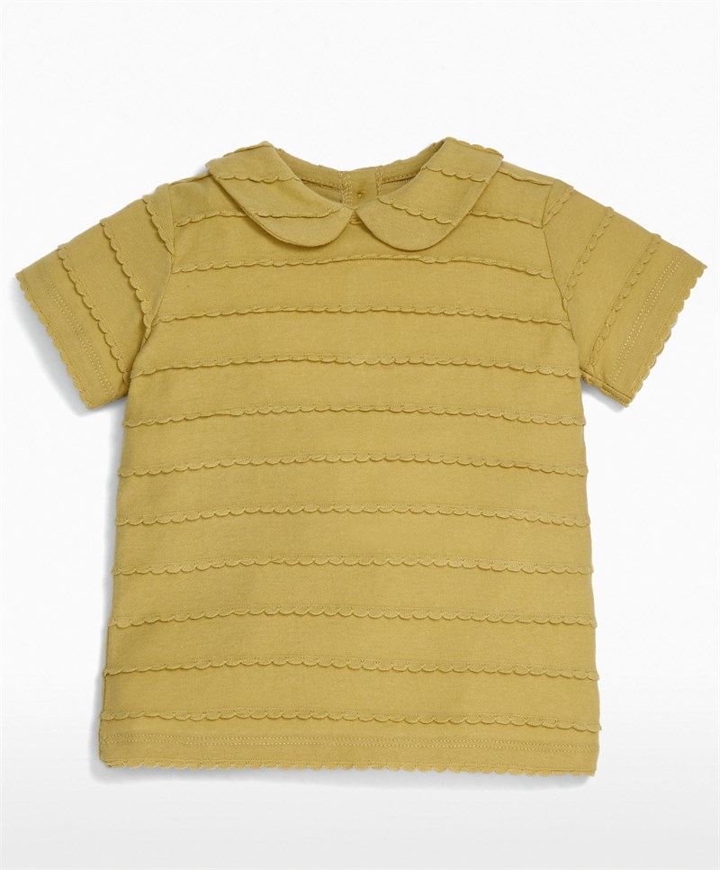 Mamas Papas Trım Collar T Shirt Must - 3