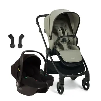 Mamas Papas Vardo Black Cosmo Travel Sistem Bebek Arabası Sage - 1