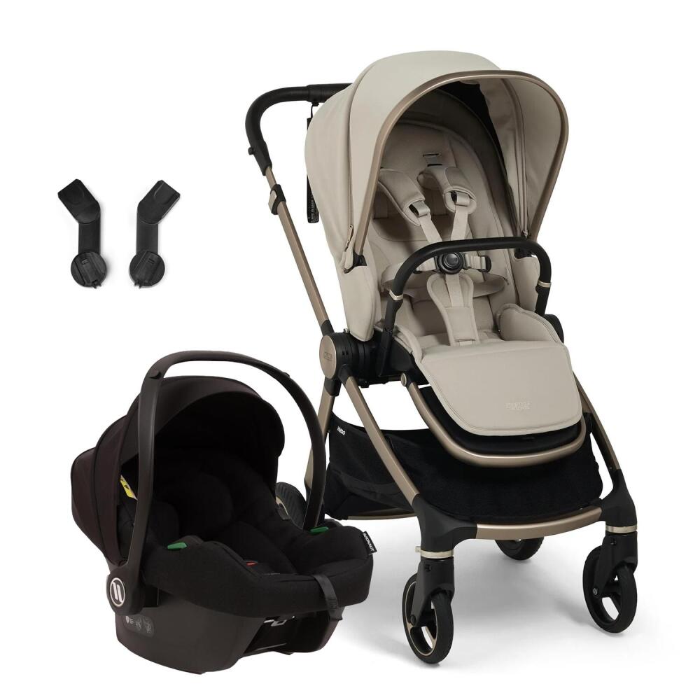 Mamas Papas Vardo Black Cosmo Travel Sistem Bebek Arabası Shell - 1