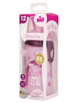 Nip Pipetli Bardak 330 ml Kız - Nip