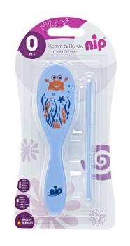 Nip Saç Bakım Tarak ve Fırçası Mavi - Nip (1)