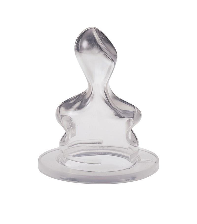 Nip Silikon Biberon Emziği 6 Ay+ Yavaş Akış - 1
