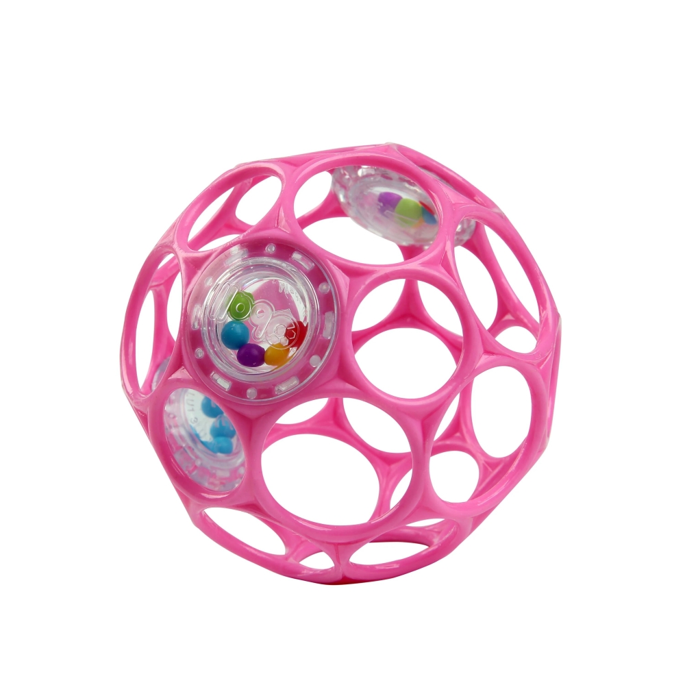 Oball Çıngıraklı Top Pink - 1