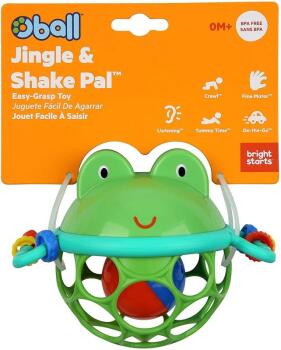 Oball Minik Kurbağa Çıngıraklı Oyuncak - Oball (1)