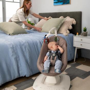 Uppababy 4moms 2026 MamaRoo 5.0 Elektrikli Ana Kucağı Wells - 5