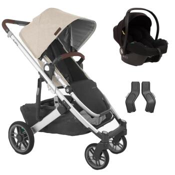 Uppababy Cruz V2 Cosmo Travel Sistem Bebek Arabası Declan - Black - Uppababy