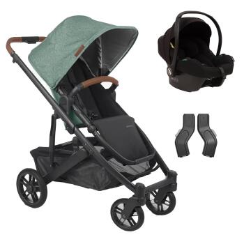 Uppababy Cruz V2 Cosmo Travel Sistem Bebek Arabası Gwen - Black - Uppababy