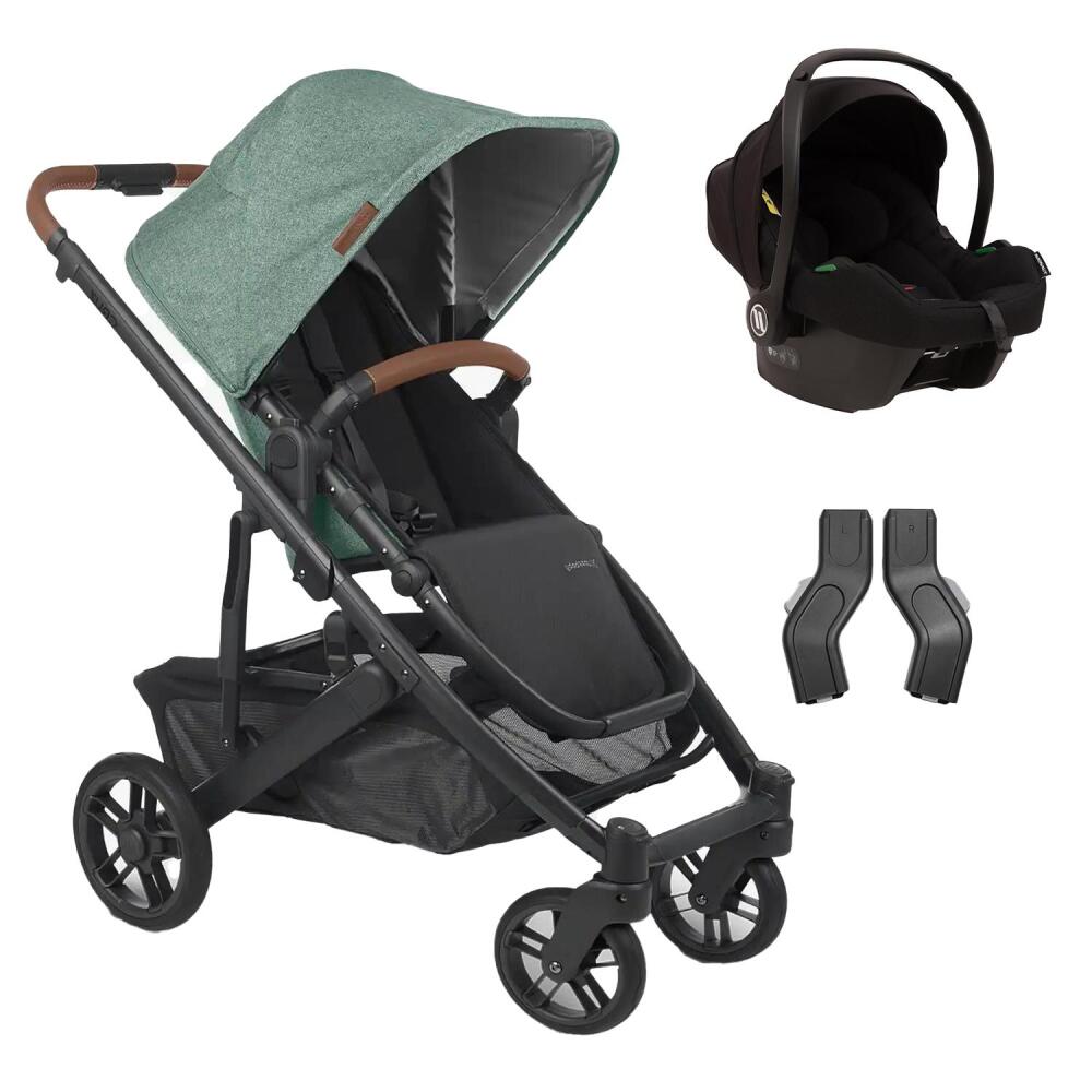 Uppababy Cruz V2 Cosmo Travel Sistem Bebek Arabası Gwen - Black - 1