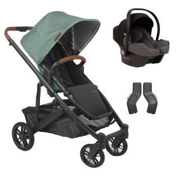 Uppababy Cruz V2 Cosmo Travel Sistem Bebek Arabası Gwen - Grey - Uppababy