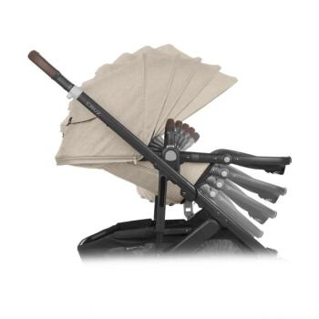 Uppababy Cruz V2 Cosmo Travel Sistem Bebek Arabası Liam - Black - 6