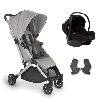 Uppababy Minu V2 Cosmo Travel Sistem Bebek Arabası Stella - Black - Uppababy