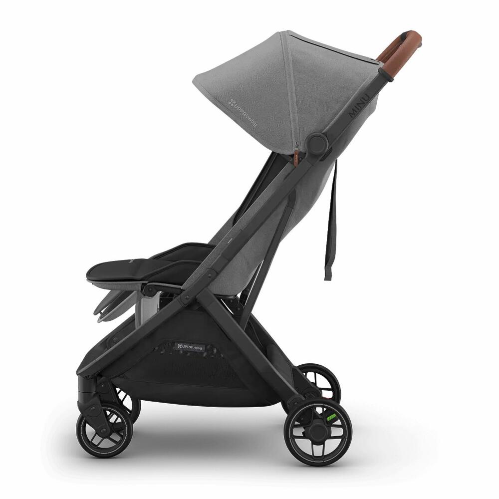 Uppababy Minu V3 Cosmo Travel Sistem Bebek Arabası Greyson - Black - 5
