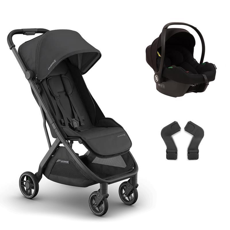 Uppababy Minu V3 Cosmo Travel Sistem Bebek Arabası Jake - Black - 1