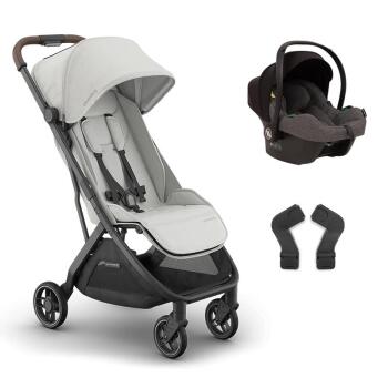 Uppababy Minu V3 Cosmo Travel Sistem Bebek Arabası Savannah - Grey - Uppababy