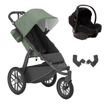 Uppababy Ridge Cosmo Travel Sistem Bebek Arabası Gwen - Black - Uppababy