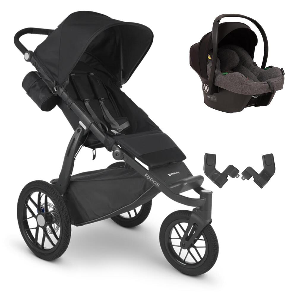 Uppababy Ridge Cosmo Travel Sistem Bebek Arabası Jake - Grey - 1