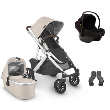 Uppababy Vista V2 Cosmo Travel Sistem Bebek Arabası Declan - Black - Uppababy