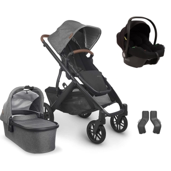Uppababy Vista V2 Cosmo Travel Sistem Bebek Arabası Greyson - Black - Uppababy