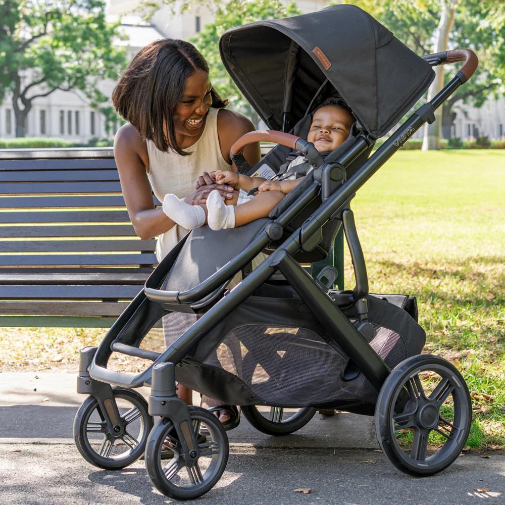 Uppababy Vista V3 Cosmo Travel Sistem Bebek Arabası Nori - Black - 12